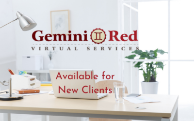 GeminiRed Virtual Services is officially up and running!