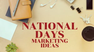 Marketing Ideas - National Days January 1st - 4th